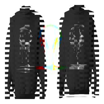 Casque Gamer Paint Drip Music Lover Sweater e - Cadeauxyz