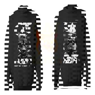 Cat Daddy 猫のお父さん 猫のお父さん お父さん ハウス 猫のお父さん 父の日 猫 スウェットシャツ - Kawaiitshirt