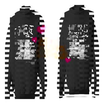 Cat Lover I Love Kittens Camisa de entrenamiento - Regaloses