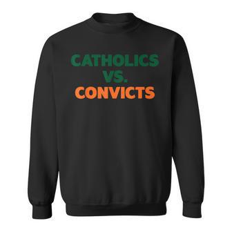 Catholics Vs Convicts 1988 Classic Sweatshirt - Thegiftio UK