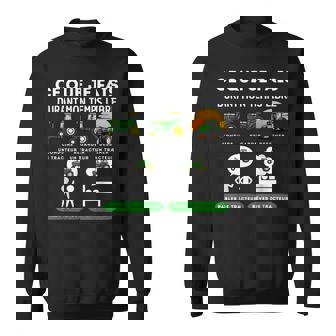 Ce Que Je Fais Temps Libre Tracteur Humour Fermier Hommes Sweater e - Cadeauxyz