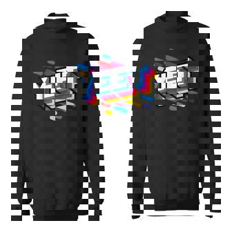 Celebration Yeet キッズ トレンディ ミーム スローガン Yeeting スウェットシャツ - Kawaiitshirt