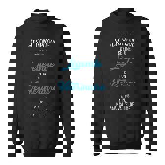 C'est Compliqué D'être Une Légende Et Vétérinaire À La Fois Mais Ça Va Je Gère Cadeau Noël Anniversaire Humour Drôle Homme Cadeaux Sweater e - Cadeauxyz