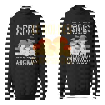 Chasseur De Champignon Le Roi Des Champignons Cèpes Sweater e - Cadeauxyz