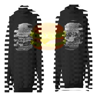 Cheeseburger Hamburger Costume De Nourriture Amusante Sweater e - Cadeauxyz