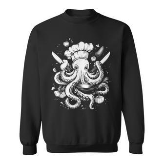 Chef Pulpo Divertido Cocina Krakenous Chef Cocinero Camisa de entrenamiento - Regaloses