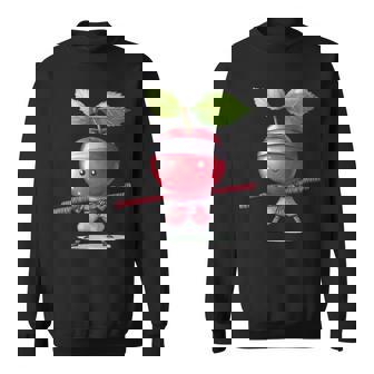 Cherry Ninja かわいいtシャツ スウェットシャツ - Kawaiitshirt