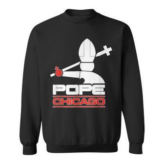 Chicago White Cassox Pope Leo Sweatshirt - Thegiftio UK
