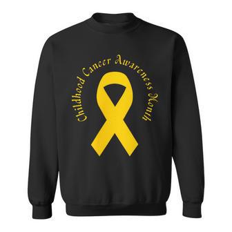Childhood Cancer Support Family Childhood Cancer Awareness Sweatshirt - Thegiftio