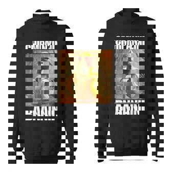 Chimpanzini Bananini Italian Brainrot Meme Sweatshirt | Mazezy