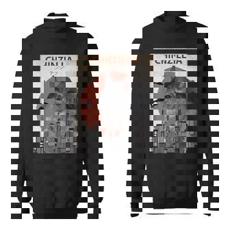 Chinzilla おもしろチンチラtシャツ スウェットシャツ - Kawaiitshirt