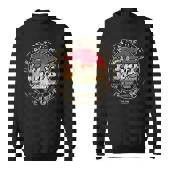 Chris The Man The Myth The Legend Personalized Name Sweatshirt - Thegiftio