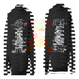 Christmas In July Santa Summer Beach Vacation Sweatshirt | Mazezy