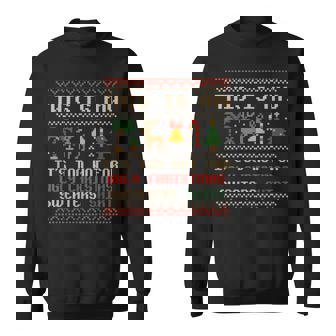 This Is My Christmas In July Summer Hawaiian Christmas Santa Sweatshirt - Monsterry