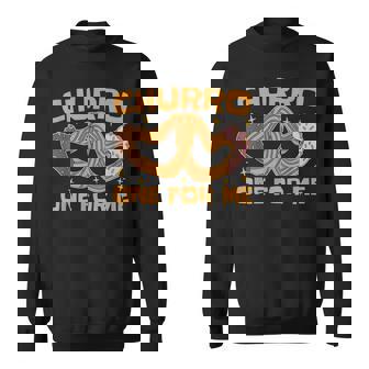 Churro One For Me メキシコ料理 揚げ生地が大好き チュロス スウェットシャツ - Kawaiitshirt