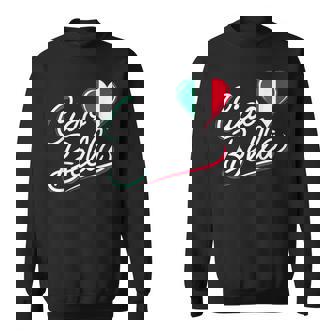 Ciao Bella Italian Italy Flag Sweatshirt - Thegiftio