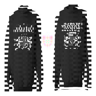 Clan Mackintosh タータン スコットランドチェック マッキントッシュクラン スウェットシャツ - Kawaiitshirt