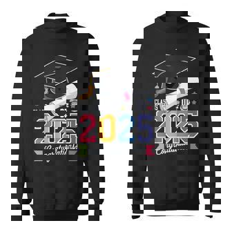 Class Of 2025 High School Senior 25 Crew Graduation Matching Sweatshirt - Thegiftio UK