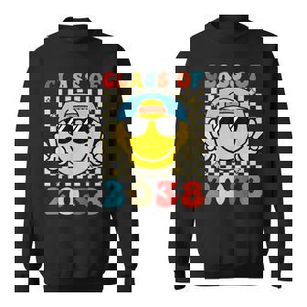 Class Of 2038 Grow With Me First Day Of School Graduation Sweatshirt | Mazezy