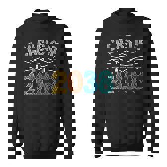 Class Of 2038 Grow With Me Kindergarten First Day Of School Sweatshirt | Mazezy