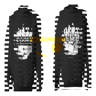 Columbus Soccer City Skyline For Soccer Lover & Fan Sweatshirt - Thegiftio