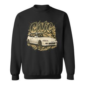 Concept Deoiture De Sport Jdm Pour Hommes Eg Civic Sweater e - Cadeauxyz