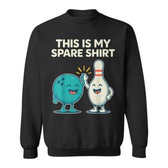 Cool Bowling Dad Bowler Fun Crazy Best Bowling Sweatshirt - Thegiftio UK