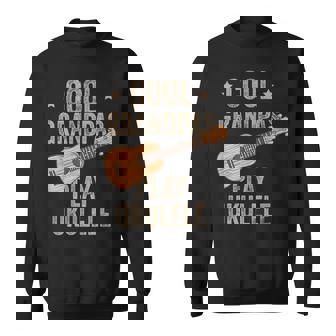 Cool Grandpas Play ウクレレ ウクレレ ミュージックギター スウェットシャツ - Kawaiitshirt