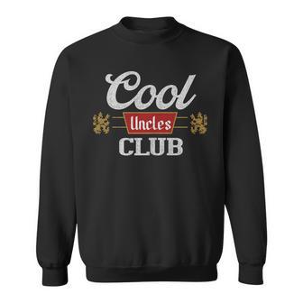 Cool Uncles Club Best Uncle Ever Pocket Fathers Day Sweatshirt - Thegiftio