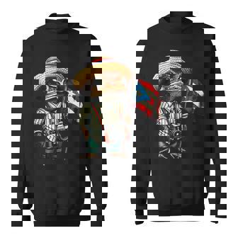 Coqui Frog Puerto Rico Puerto Rican Flag Taino Boricua Sweatshirt | Mazezy