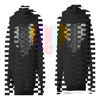 Corazón Banderasenezolanas Colombianas Enezuela Colombia Camisa de entrenamiento - Regaloses