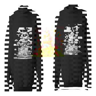 Costume Amusant Du Monde Des Bonbons Et Des Gâteaux Sweater e - Cadeauxyz
