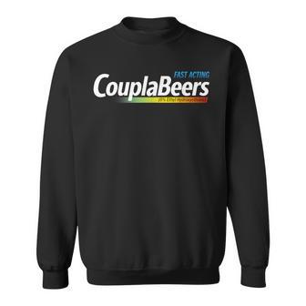 Couplabeers Couple Of Beers Meme Fast Acting Sweatshirt - Thegiftio