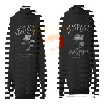 Crevettes De Beaufort Caroline Duud Depuis 1711 Lettres Bronzées Sweater e - Cadeauxyz