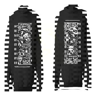 Crows Before Bros Support Your Local Murder Halloween Sweatshirt - Thegiftio