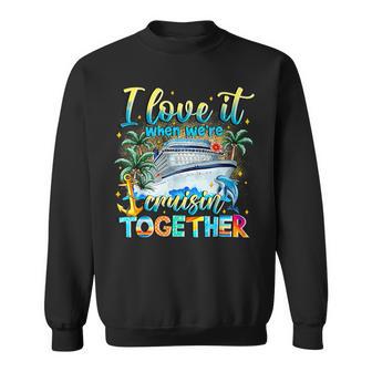 Cruise Squad 2025 Family Group Matching Summer Vacation Sweatshirt - Thegiftio UK