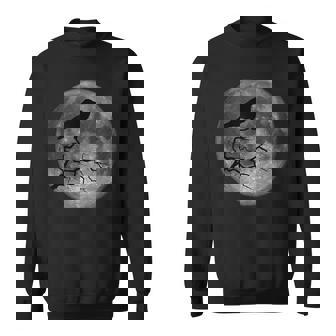 Cuervo En El Resplandor De La Luna – Regalo Camisa de entrenamiento - Regaloses