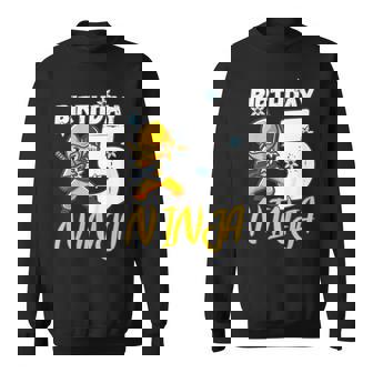 Cumpleaños Ninja 5 Años Niño Ninja Cumpleaños 5 Th Boy Camisa de entrenamiento - Regaloses