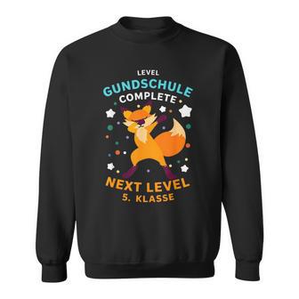 Dab Fuchs Grundschule Abschluss 5 Klassechulanfang Gamer Sweatshirt - Geschenkecke