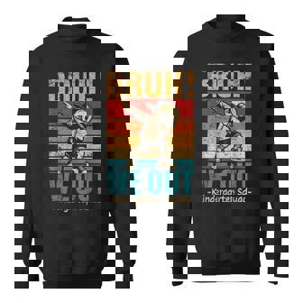 Dabbing Boy Bruh We Out Kindergarten Squad Student Sweatshirt - Monsterry