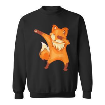 'Dabbing-Motiv Fuchs-Motiv Geschenk Sweatshirt - Geschenkecke