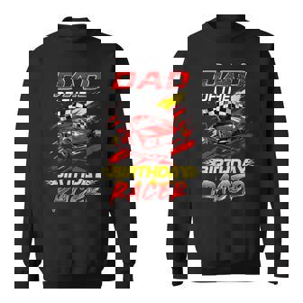 Dad Of The Birthday Racer Race Car Party Family Matching Sweatshirt - Thegiftio