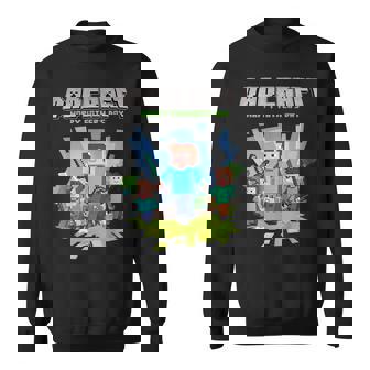 Dad Video Game Happy Fathers Day Matching Video Gamer Bday Sweatshirt - Monsterry