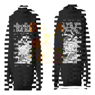 Dada Of The Wild One 1St Birthday Safari Jungle Animals Sweatshirt - Thegiftio