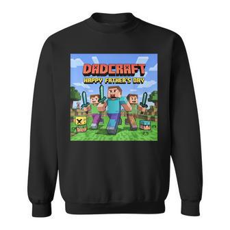 Dadcraft Happy Father's Day Sweatshirt - Thegiftio UK