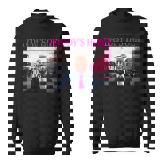 Daddy's Home President Donald Trump Pink Trumpelfie スウェットシャツ - Kawaiitshirt