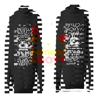 Daddy Of The Birthday Boy Matching Dad Son Family Bday Sweatshirt | Mazezy