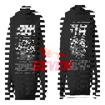 De Cumpleaños Número 7 Para Niño De Carreras De Coches De Carreras De 7 Años Camisa de entrenamiento - Regaloses