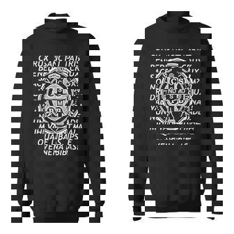 De Oración Latina Católica Cristiana Con Medalla Dean Benito Camisa de entrenamiento - Regaloses