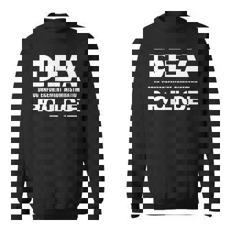 Dea 警察官 麻薬取締局 フロントサイド スウェットシャツ - Kawaiitshirt